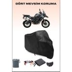 Benelli Trk 502X Uyumlu Siyah Motorsiklet Branda, Motor Örtüsü