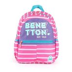 Benetton 03750 Pembe Mor Anaokulu Sırt Çantası
