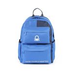 Benetton 03847 Mavi Lacivert Çift Bölmeli Sırt Çantası