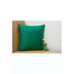 Benetton %100 Pamuk Düz Kırlent 45*45 Cm (Dolu) Yeşil