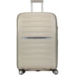 Benetton 14BNT1000-1 Bej Trolley 70 cm Unisex Büyük Boy Valiz