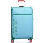 Benetton 14BNT2100 Aqua Orta Boy 60 CM Kumaş Valiz