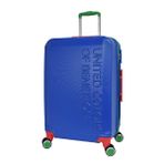 Benetton 14BNT600 Mavi Orta Boy 60 cm Unisex Valiz