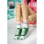 Benetton 30620 Yeşil Kısa Kadın Sneakers