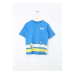 Benetton 3096C10J9 Mavi Erkek T-Shirt