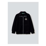 Benetton 3J68C501B Siyah Erkek Çocuk Logolu Sweatshirt