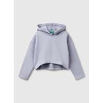 Benetton Baskılı Kız Çocuk Lila Sweatshırt 3UNIC204L - 7 - 8 Yaş