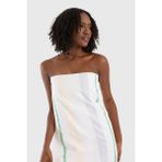 Benetton Be-0199 %100 Pamuk Yeşil-Bej-Gri 80X165 Cm Hamam Havlusu - Yeşil - Bej - Gri - RENK