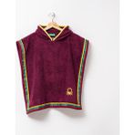 Benetton Be-0818-Pr %100 Pamuk Mor 65X65 Cm Çocuk Panço Havlu - 0-Kahverengi