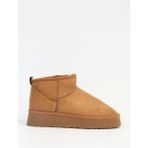 Benetton ® Benetton Kadın Bot BN-50142 Ugg - Taba