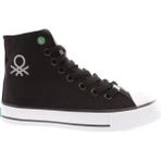 Benetton BN-30628-22y Siyah Convers Kadın Spor Ayakkabı