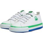 Benetton BNT-BN-30653 Beyaz Yeşil Çocuk Spor Ayakkabı