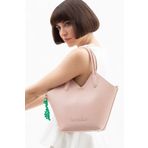 Benetton BNT1518 Pembe Kadın El Çantası