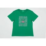 Benetton Çocuk T-Shırt BNT-G20498 007 - Yeşil - 11 - 12 Yaş