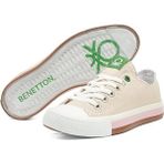 Benetton Convers Spor 22Y 30176 - Bej - Sarı