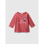 Benetton Erkek Bebek Gizli Çıtçıtlı Sweatshirt 1-18AY Tarçın - 6 - 9 Ay