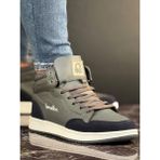 Benetton Erkek Günlük Bilekli Sneaker Ayakkabı - Füme