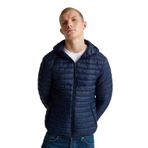 Benetton Erkek Sarı Polyester Dolgulu Regular Fit Kapüşonlu Puffer Mont