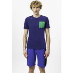 Benetton Erkek T-Shırt BNT-M20446 006 - XL - Lacivert