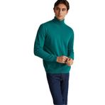 Benetton Erkek Yeşil%100 Merino Boğazlı Kazak