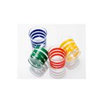 Benetton Home 4 lü Cam Su Bardagi Renkli-380 cc