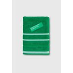 Benetton Home Banyo Havlu El Yüz Vücut Yeşil %100 Pamuk 70X140 cm Banyo Havlusu - 30 x 50 cm