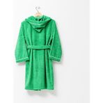Benetton Home Benetton Çocuk Bornoz Yeşil Şapkalı Pamuk - 7 - 9 Yaş