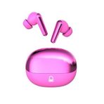 Benetton & Imiki T14 ANC Bluetooth 5.3 Kablosuz Kulaklık, Mavi/Sarı/Pembe/Yeşil, Aktif Gürültü Önleme (Pembe)
