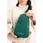 Benetton Kadın Çapraz Çanta BNT1652 Zümrüt Koyu Taş - Zümrüt Yeşili - Koyu Taş