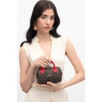 Benetton Kadın Çapraz Çanta BNT1788 Kahve Kırmızı - Kahverengi - Kırmızı