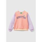 Benetton Kız Bebek Sweatshırt 3J70G10F8-24K-012 - Turuncu - 5 - 6 Yaş