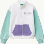 Benetton Kız Çocuk Sweatshirt 3J68C504N-25Y015 - Beyaz - 6 - 7 Yaş