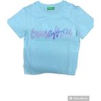 Benetton Kız Çocuk Tişört BNT-G21259-003 - 4 - 5 Yaş - Mavi