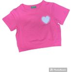 Benetton Kız Çocuk Tişört BNT-G21266-029 - 7 - 8 Yaş - Kırmızı