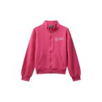 Benetton Nakışlı Kız Çocuk Sweatshırt 3J68C505D, Pembe, 7-8 Yaş