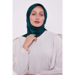 Benetton Petek Desen Monogram İpek Eşarp
