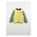 Benetton Sarı - Gri Erkek Çocuk Şişme Mont 2Twdcn04V, 6-7 Yaş