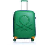 Benetton Trolley 60 cm Yeşil Unisex Valiz