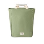 Benetton Unisex Haki Kanvas Sırt Çantası