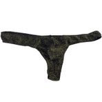 BENFLK Erkekler için seksi tanga, açık renkli T-sırt, Guy G-Strings iç çamaşırı, gece kulübü, disko, TV şovu için, altın sarısı, XL