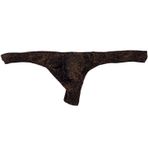 BENFLK Erkekler için seksi tanga, açık renkli T-sırt, Guy G-Strings iç çamaşırı, gece kulübü, disko, TV şovu için, Turuncu., L
