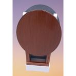 Bengi Ankara Mobilya Zigon Çanta 90123 Sehpa Oval Model İkili Takım Mdf Gri-Ceviz Renk Uyum El Yapım