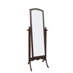 Bengi Ticaret Ayna Boy 12409 Dikdörtgen Model Ahşap Kayın Mdf Parlak Ceviz Natüre Boya El Yapım