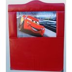 Bengi Ticaret Başlık DK Tek Kişilik 100'lık Arabalar Model Suni Deri Kırmızı Kumaş El Yapım