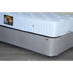 Bengi Ticaret Baza Standart Kumaş Model Silin Kapitone Başlık Metal Fırın Boya Ort Yatak 90*190CM El Yapım