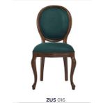 Bengi Ticaret Sandalye 19753 Zus016 MADALYON Model Kayın Torna Aslan Ayak Kumlu Kumaş Elyapı - Ceviz - sabit sandalye