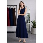 benguen Kolsuz İçlik Elbise N8102 Lacivert