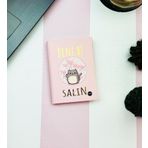 Beni Bi Salın Pembe Tasarımlı Sert Kapaklı Mini Defter