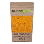 Benim Aktar 100 gr Katkısız Toz Zerdeçal