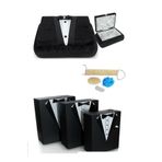 Benim Çeyizim Damat Söz Nişan Sandıgı - Banyo Lifı - 3lü Karton Kutu